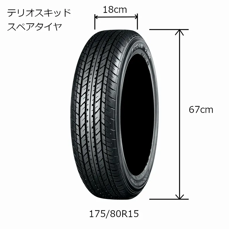 テリオスキッドのメンテナンス～スペアタイヤ保護カバー交換
