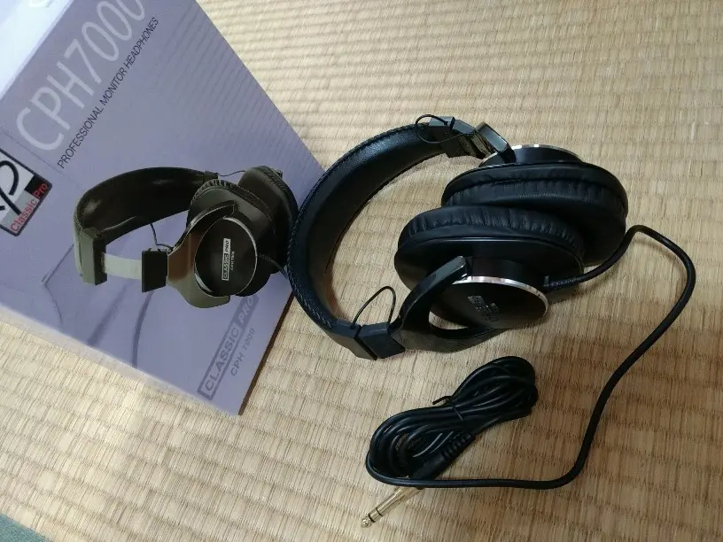 編集用に密閉型ヘッドホンを追加購入（CLASSIC PRO CPH7000